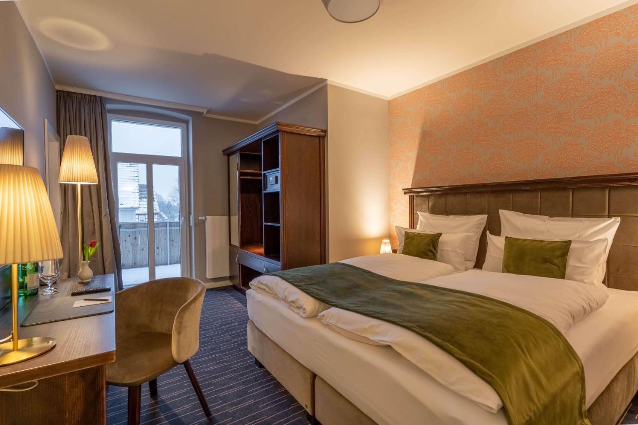 Logis Hotel Quartier 5, Saechsische Schweiz, Mit Restaurant, Cafe & Bar Kurort Gohrisch Eksteriør bilde